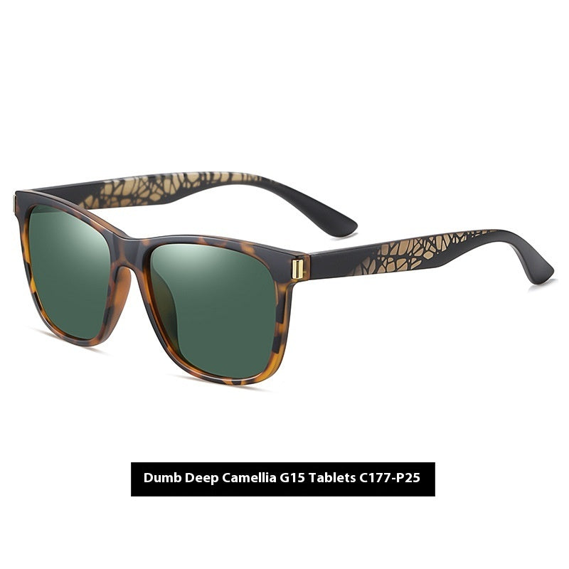 Premium Polarized Sunglasses – Korean Style Square Frame