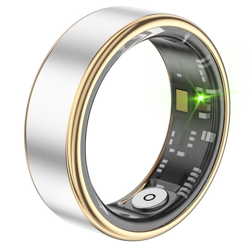 Sleep Heart Rate Blood Pressure Blood Oxygen Detection IP68 Waterproof Swimming Smart Ring